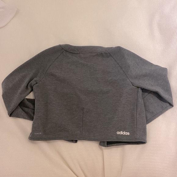 Adidas Grey Zip Up - Picture 2 of 4
